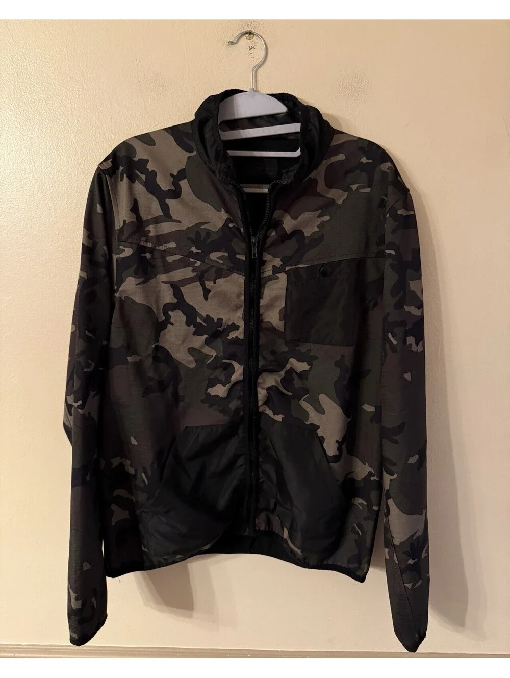 Nomad Fleece Lined Full Zip Camo Jacket Men’s M Hunting Outdoors